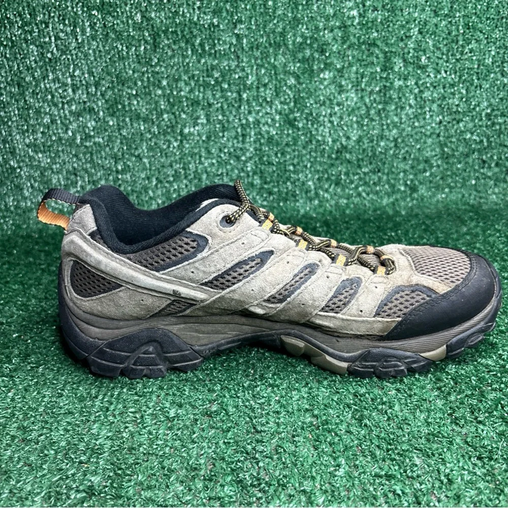 Merrell‎ Moab 2 Ventilator Hiking Shoes Mens Size 9 Brown Vibram Trail Outdoor